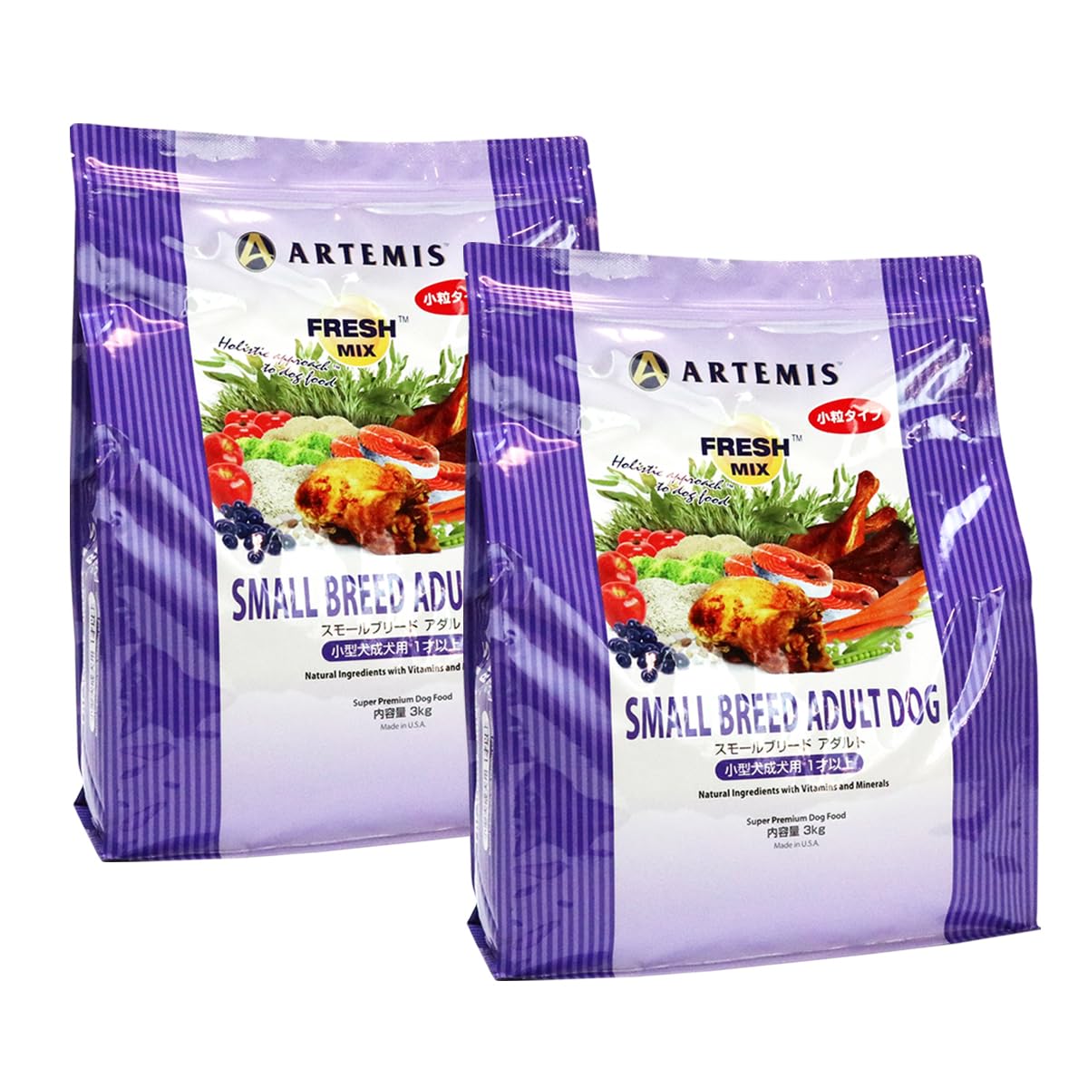 ARTEMIS SMALL BREED ADULT DOG 3kg×2個 Amazon.co.jp: アーテミス フレッシュミックス ドッグフード