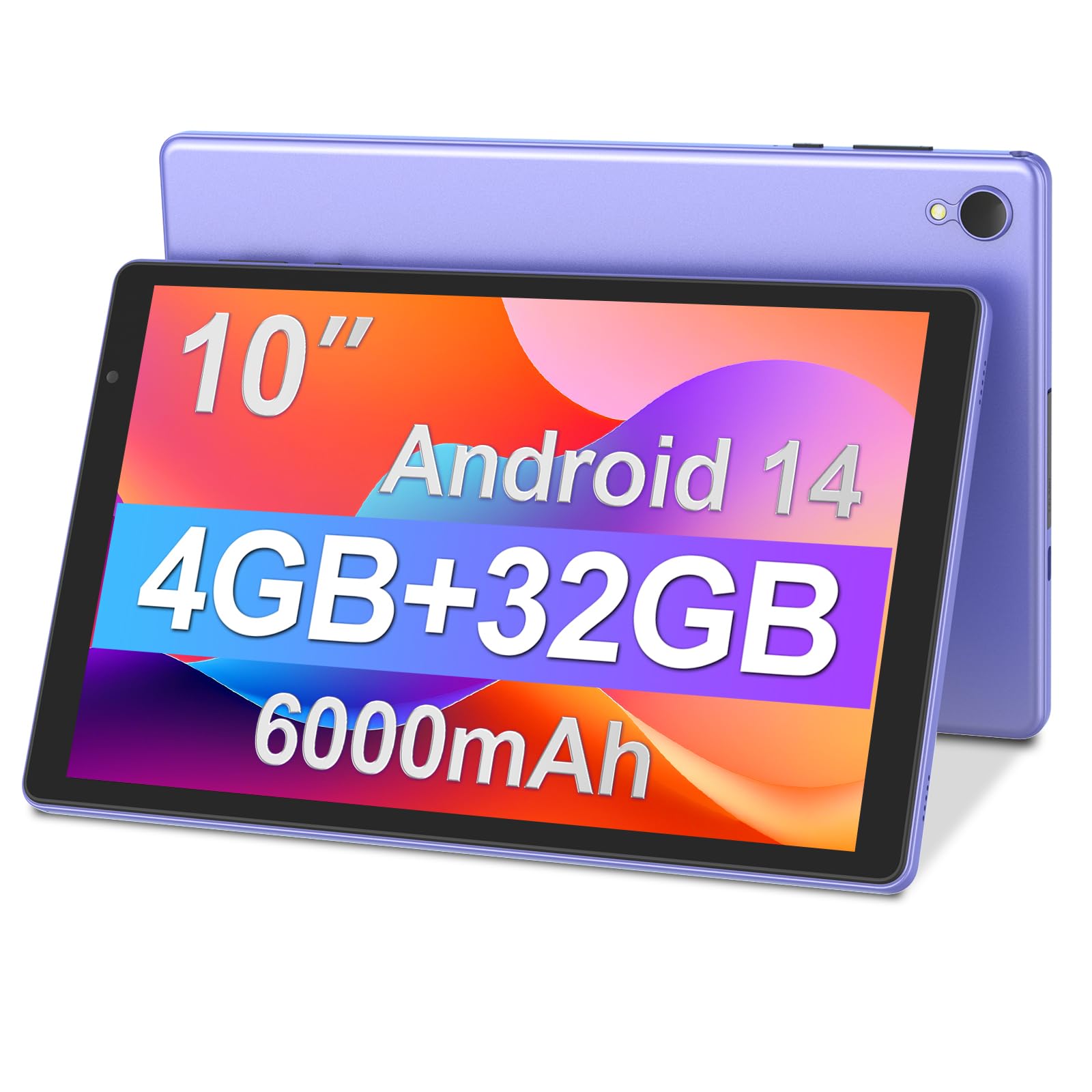 Amazon.com : Tedupee Android Tablet, 10 inch Android 14 Tablet