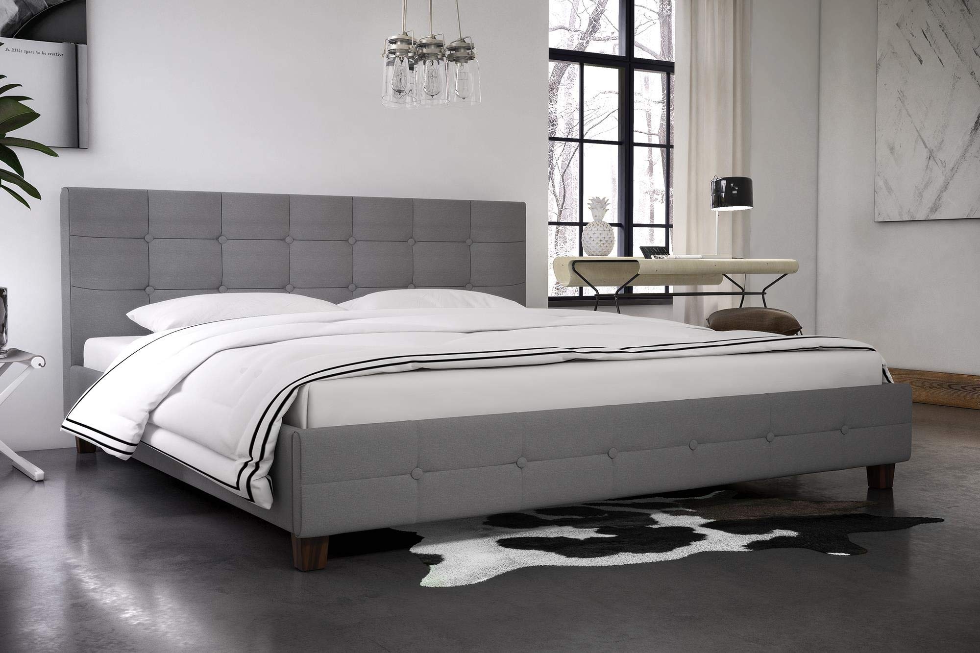 Dhp Upholstered Bed atelieryuwa.ciao.jp