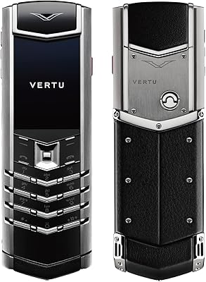 Coque Et Batterie Vertu Signature S – Corps Complet Rouge (cuir/acier, Neuf)