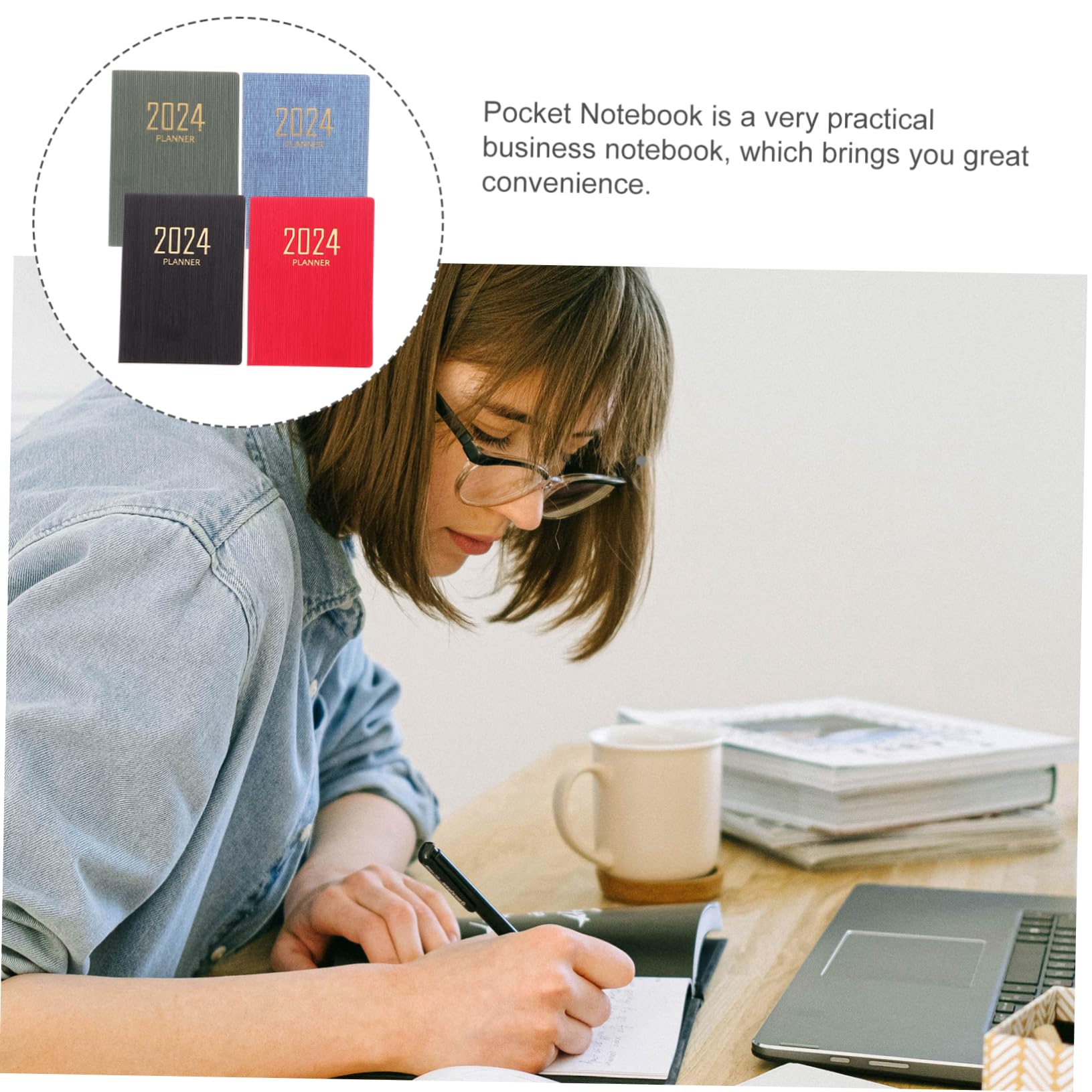 NUOBESTY 8stücke Notizheft Tragbare Notizbücher Für Planung Notizen Und Ideen Elegante Designs Für Büro Schule Und Alltag