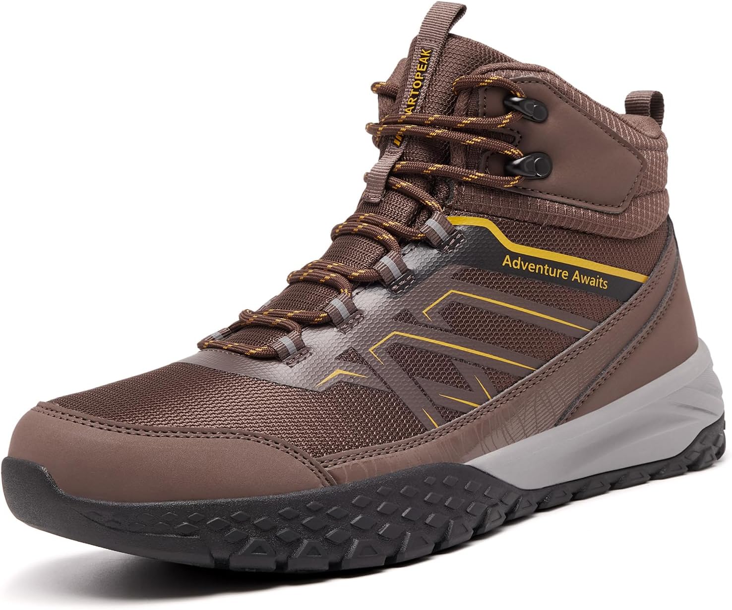 Men’s Ankle-High Waterproof Hiking Boots with Gaiters for Trekking Men’s Ankle-High Waterproof Hiking Boots with Gaiters for Trekking