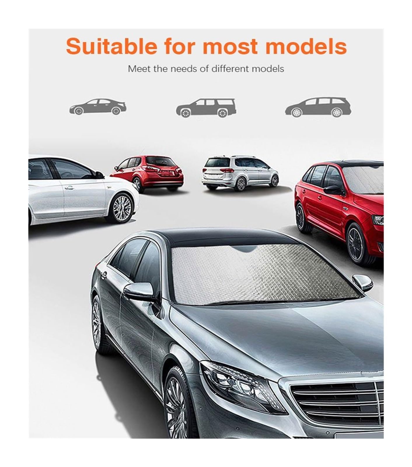 Parasol Coche Parasoles De Cobertura Completa Para Coche Para VW Para Jetta A7 MK7 Para Vento 2019 ~ 2023 Cubierta Reflectante Para Parabrisas Parasoles Parasol Ventana Coche ( Tamaño : Rear Windows 5