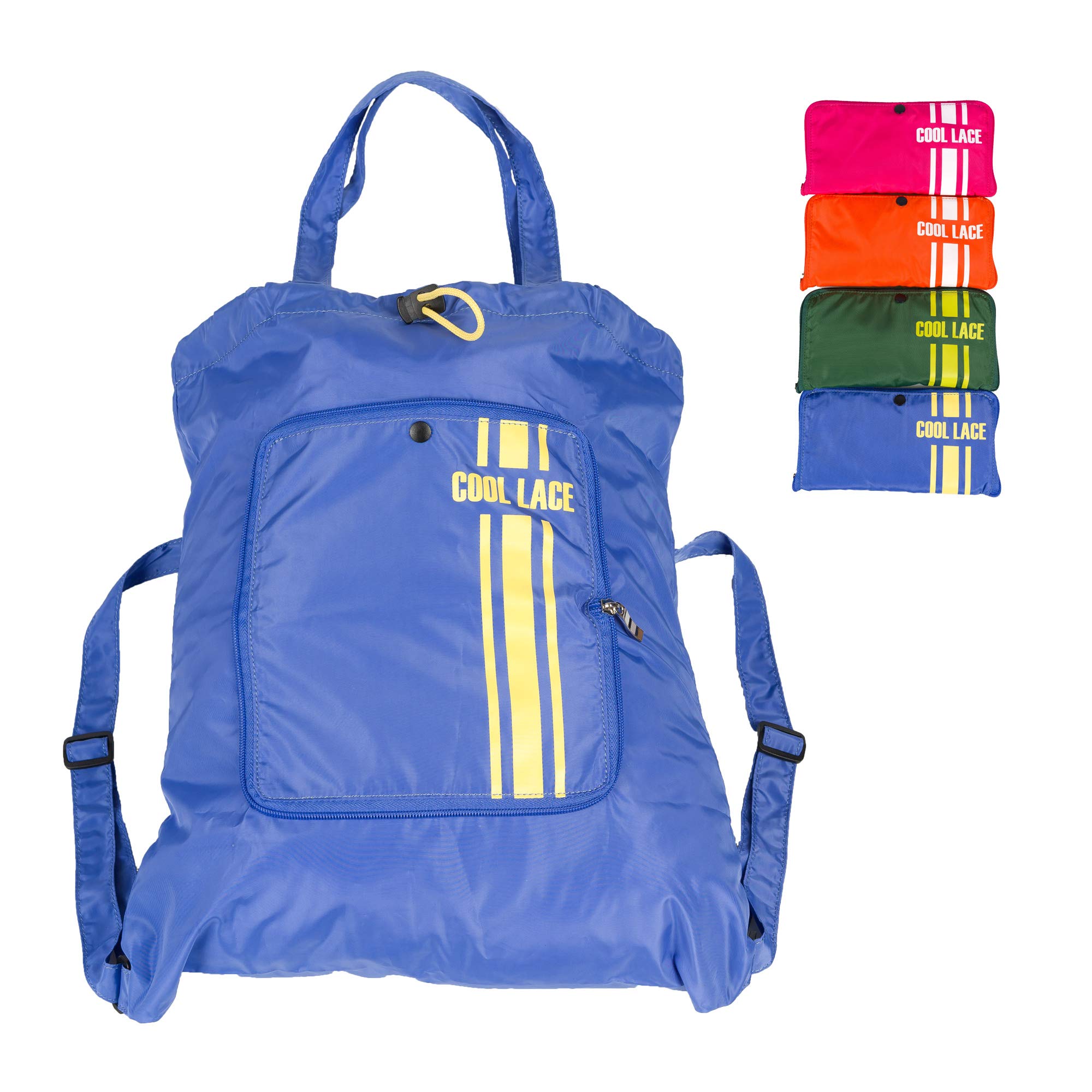 Teeoff Foldaway Sport Gym Sack Pack Storage Bag (Blue)