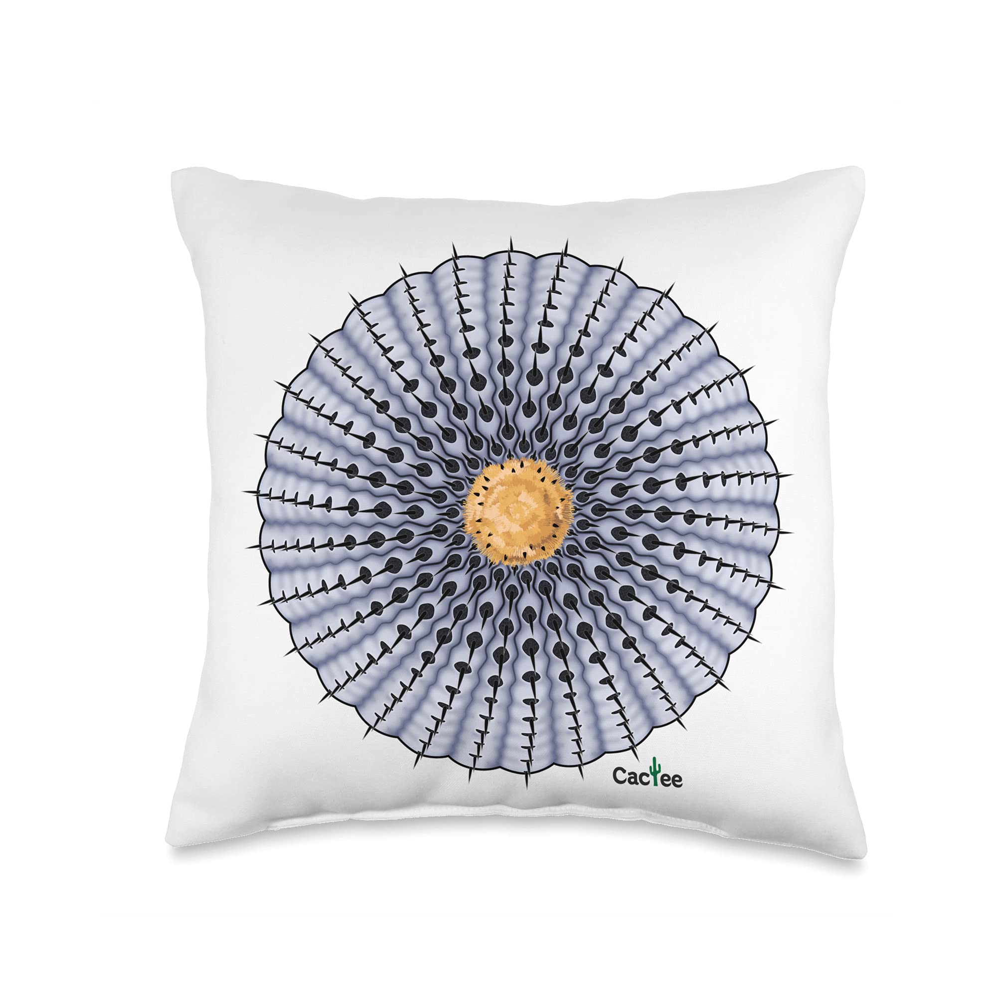 Copiapoa Cinerea Columna-Alba Throw Pillow