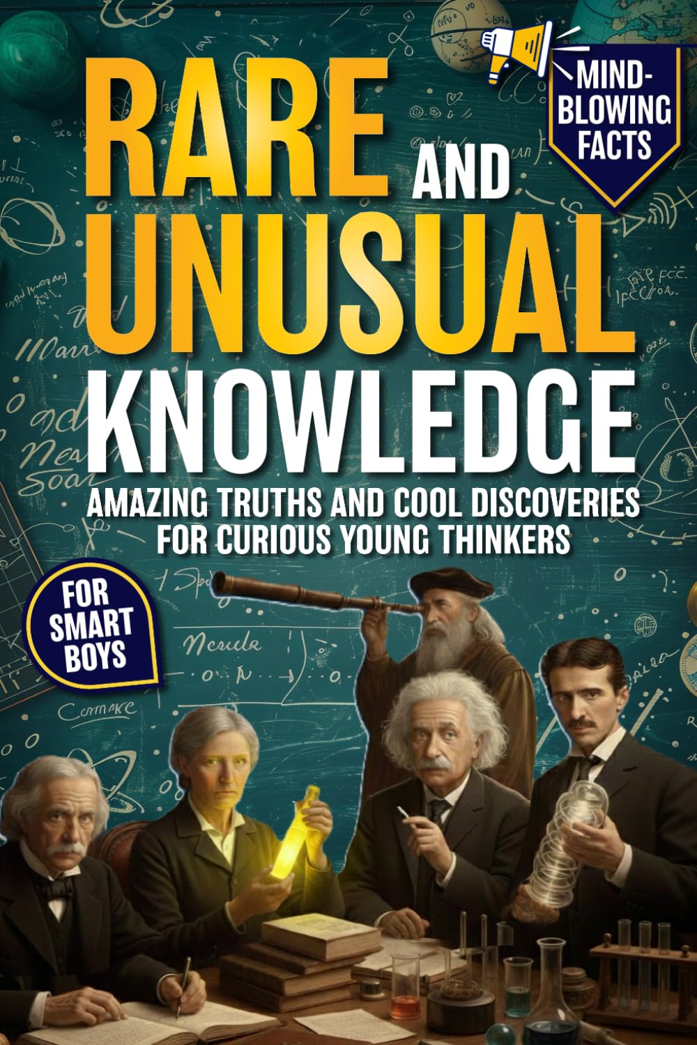 Rare and Unusual Knowledge for Smart Boys: Amazing Truths, Cool Discoveries & Mind-Blowing Facts for Curious Young Thinkers (The Rare & Unusual ... Fuel the Curiosity. Empower the Mind.)