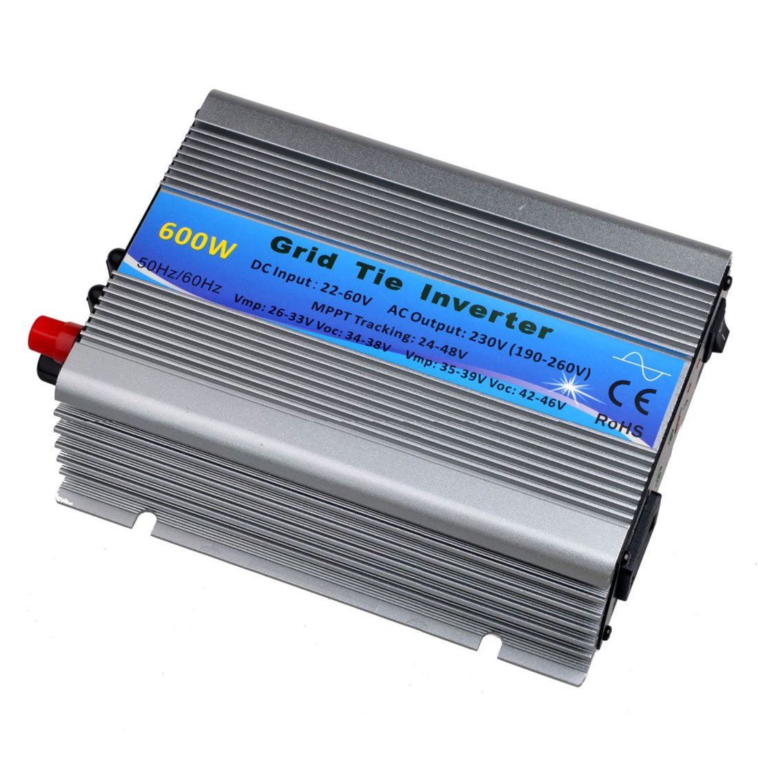 Trintion MPPT Micro Solar Inverter 600W IP65 22-60V Wasserdichter Einphasiger Micro Grid Tie Inverter Smart Solar Power Inverter Stromversorgung für Solarpanelsystem