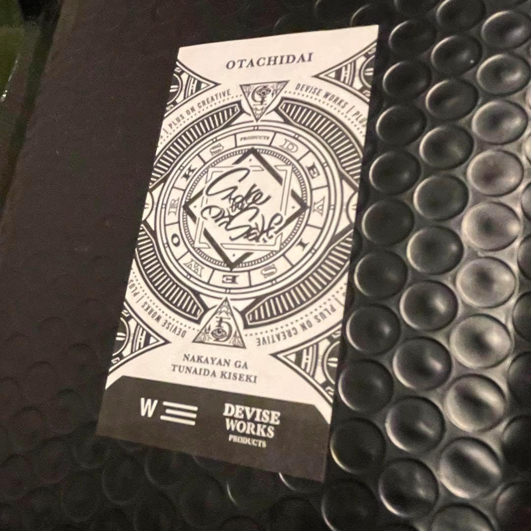 DEVISE WORKS × WHAT WE WANT OTACHIDAI DEVISE WORKS × WHAT WE WANT OTACHIDAI DEVISE WORKS OTACHIDAI