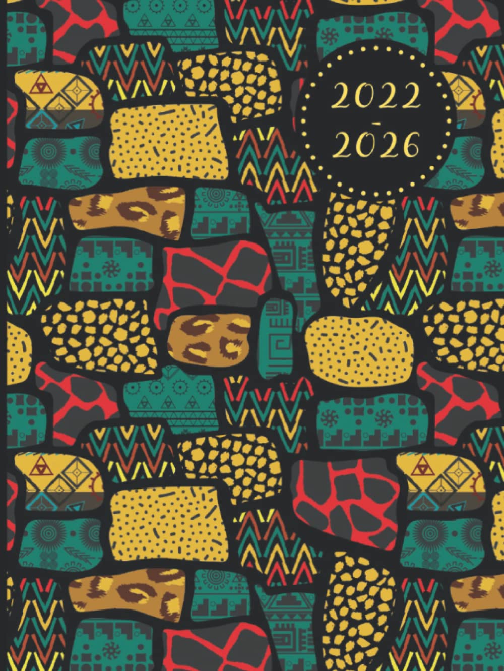 2022-2026: African Design Book, 5 Year Planner