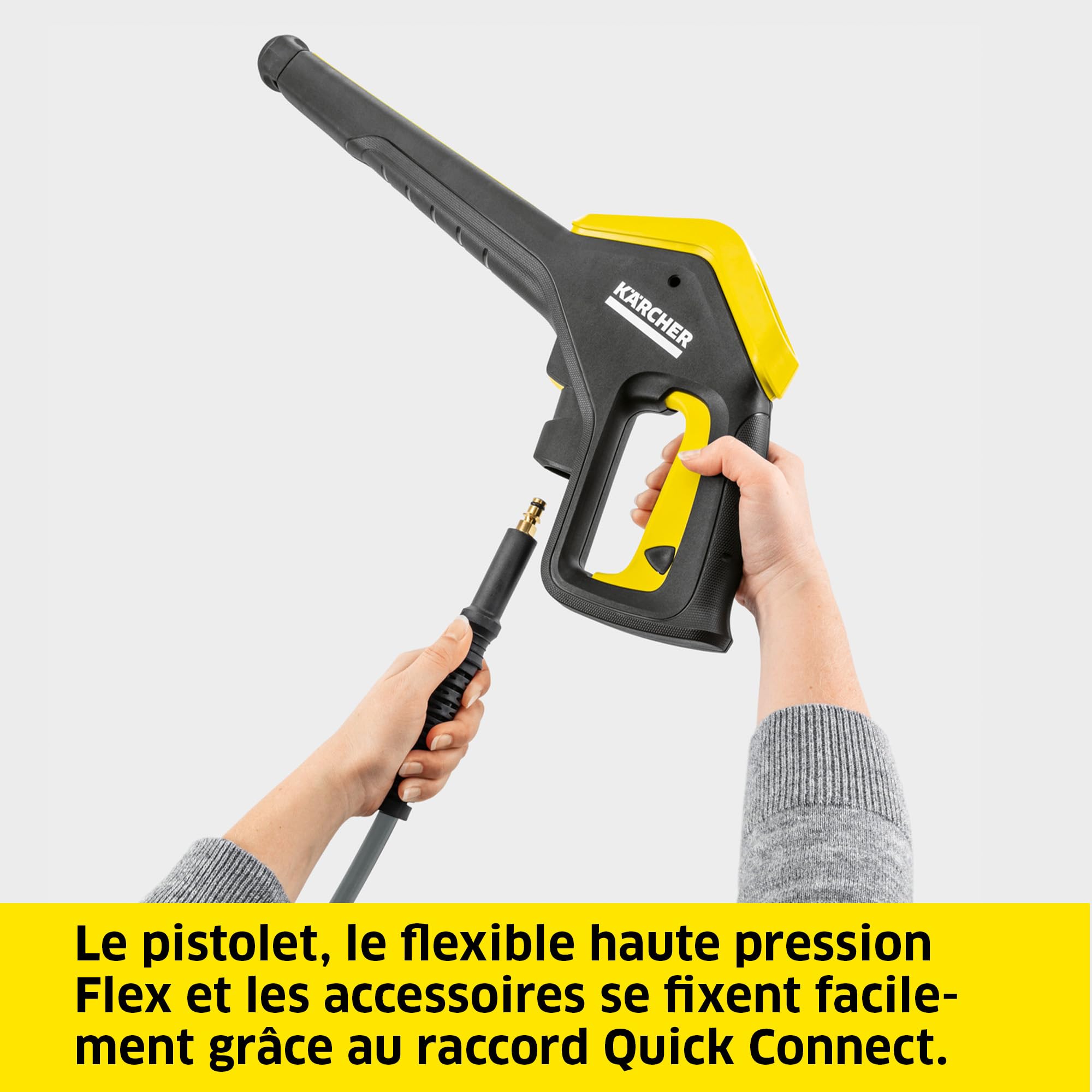 Nettoyeur Haute Pression K 7 Premium Power Control Flex, Pression Max 180 Bar, Débit : 600l/h, Surface : 60m²/h, Poids : 17,7 kg, Pistolet et Flexible Haute Pression, Lance Vario Power, Rotabuse