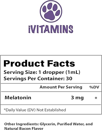 Miniatura 2 de Melatonina para perros  Melatonina para perros  Melatonina para dormir de perros  Ayuda para dormir para perros  Ayuda para dormir para perros