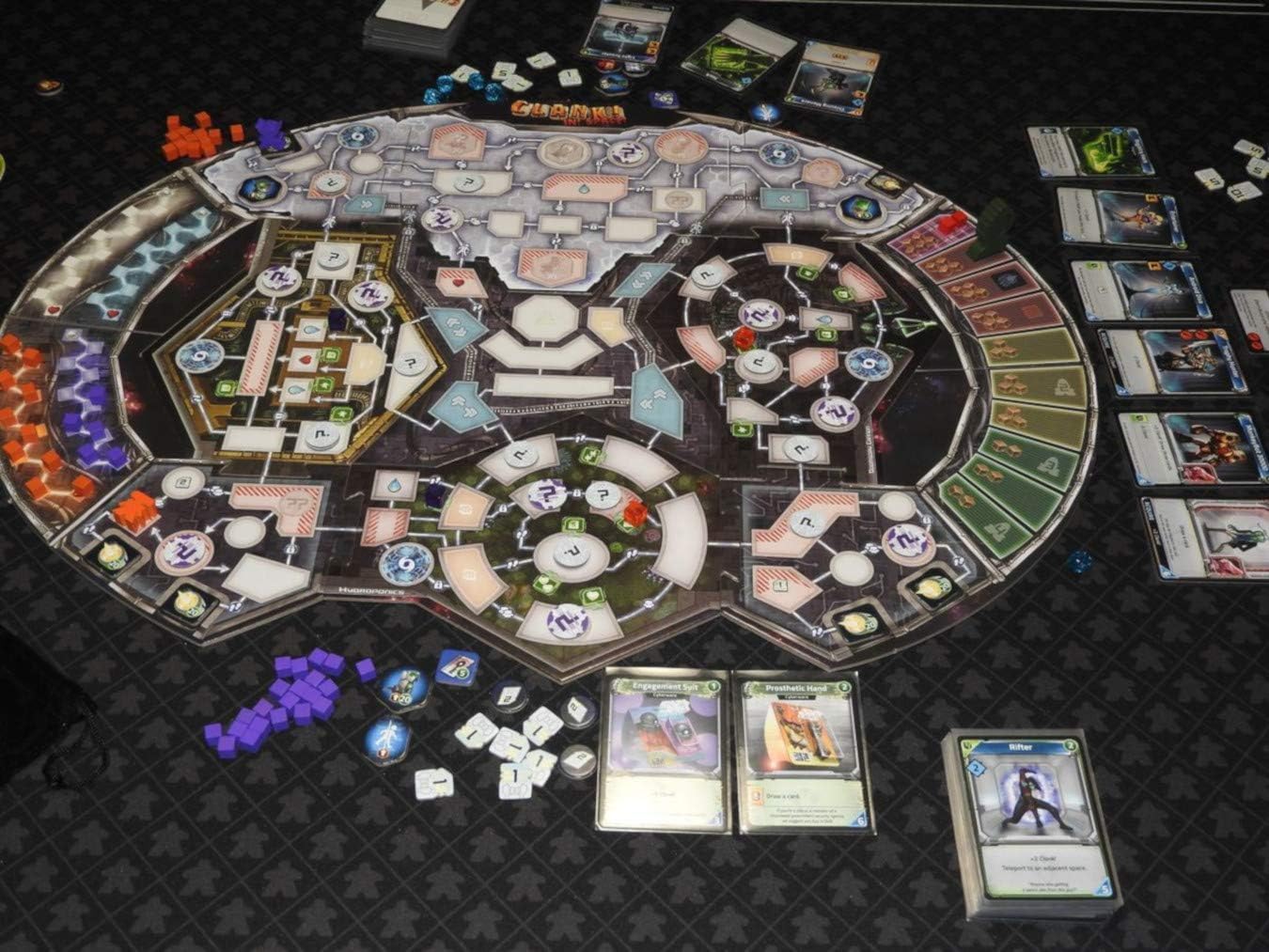 Renegade Game Studios - Clank ! Dans l’Espace ! Extension Cyber Station 11 - Jeu de Deck Building, Exploration et Prise de Risque - 2 à 4 joueurs - 12+