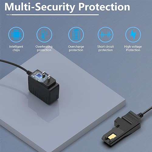 Miniatura 4 de Cargador de batería de 12 V Power Wheels compatible con juguetes de paseo Adaptador de 12 voltios para niños, automóvil Fisher-Price y Barbie Power