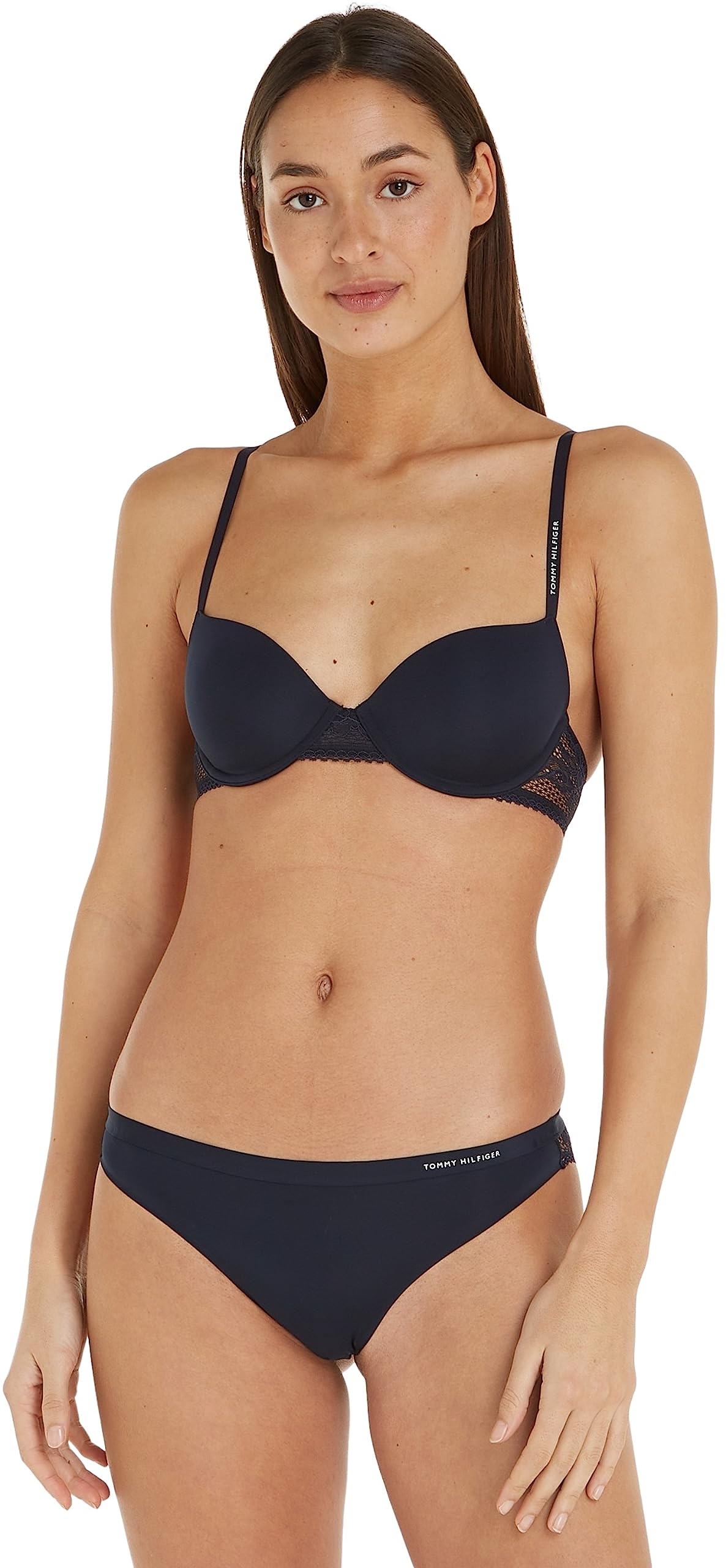 Tommy Hilfiger Sujetador Balconette Mujer con Aros