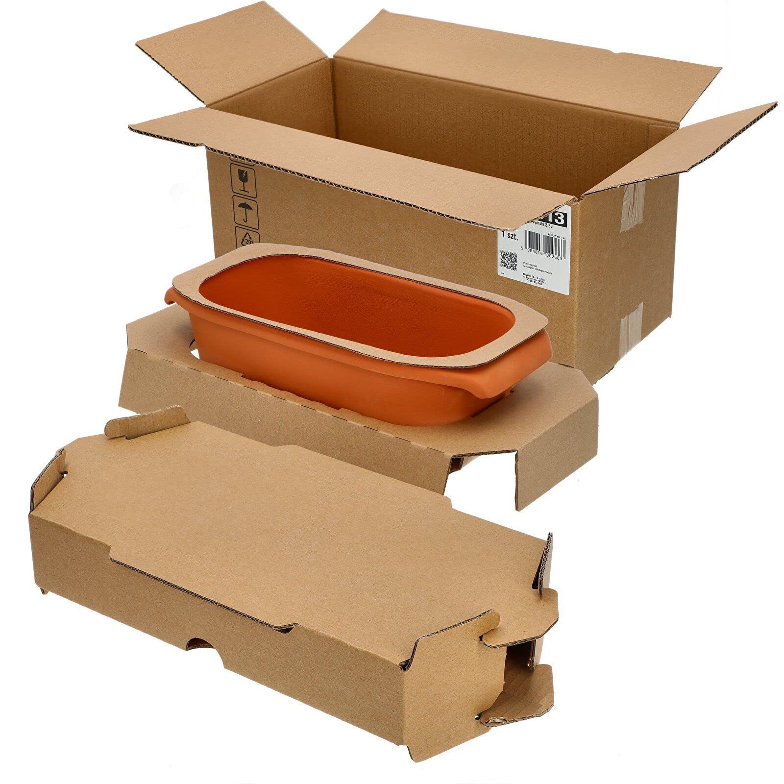 Plat de Cuisson en Argile 2.5L - Ustensiles de Cuisine en Argile