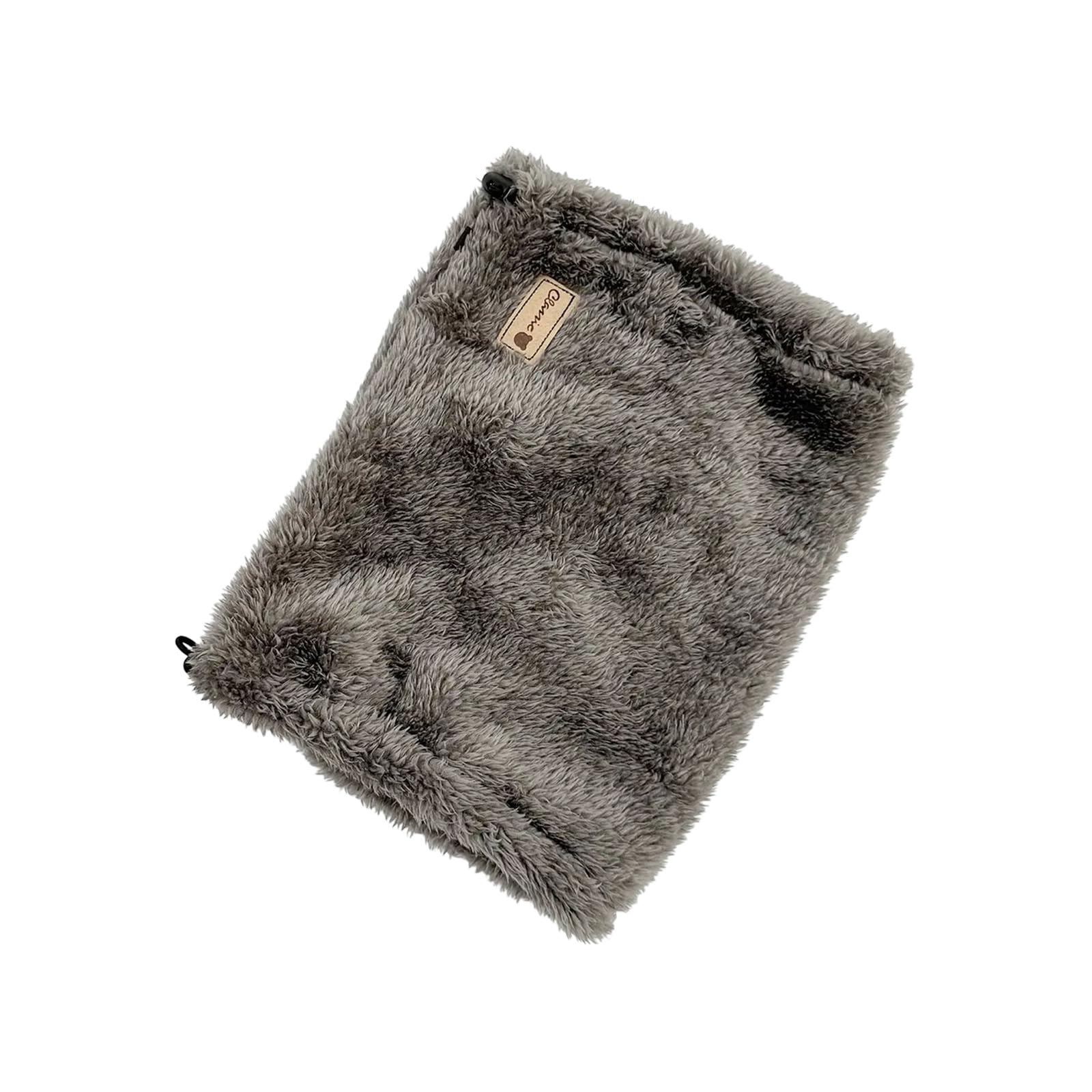 Zeizafa Hundekopfbedeckung Schal Gehörschutz Schalldämmung Waschbar Winterzubehör Winddichte Haustier Kopfbedeckung