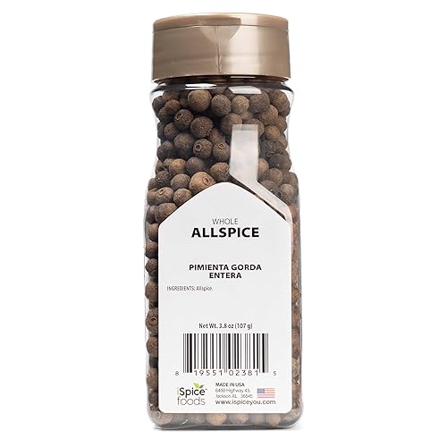 Miniatura 4 de iSpice Premium Allspice Entero todo uso especias esenciales de cocina todo natural 36 oz 104 g