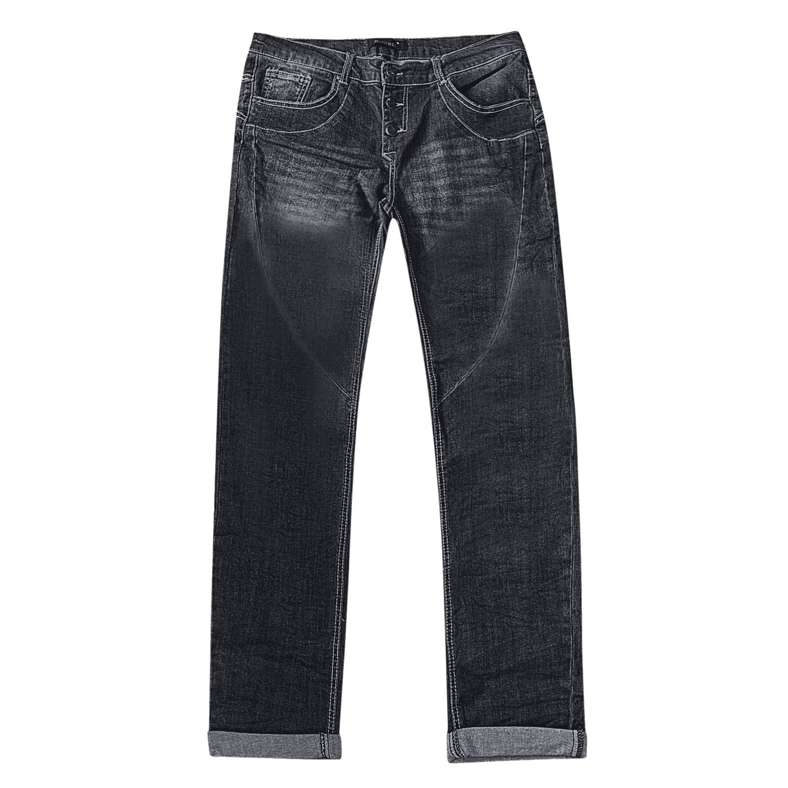 Pantalones de Trabajo Mujer, Pantalon Chandal Mujer,Vaqueros de y Holgados con Cintura Pulida y Lavado de Urbana Pantalón