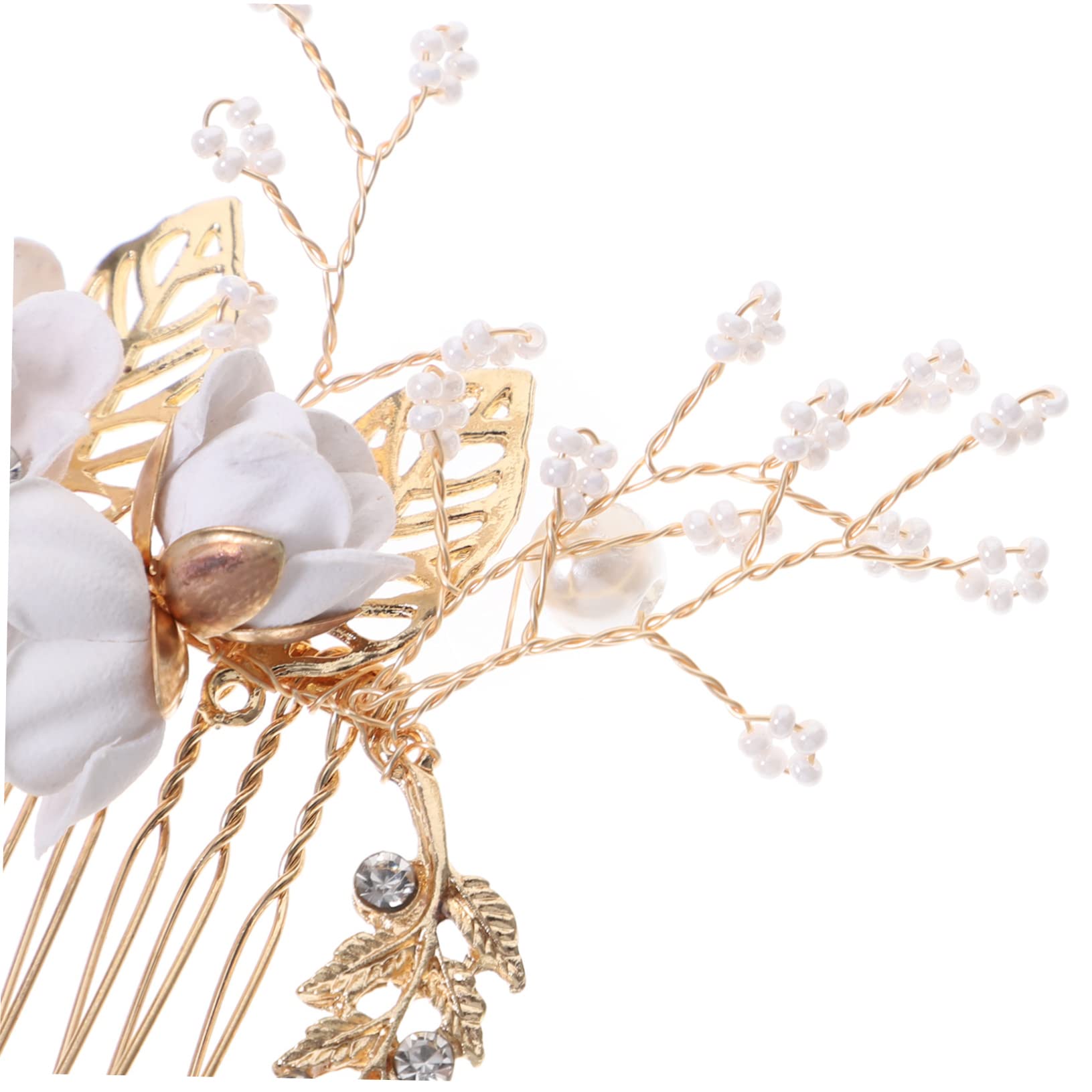 Housoutil 16pezzi Pettine Per Floreale e Accessori Per Sposa Eleganti e Chic Combinazione Di Decorazioni Per Matrimonio e Occasioni Speciali