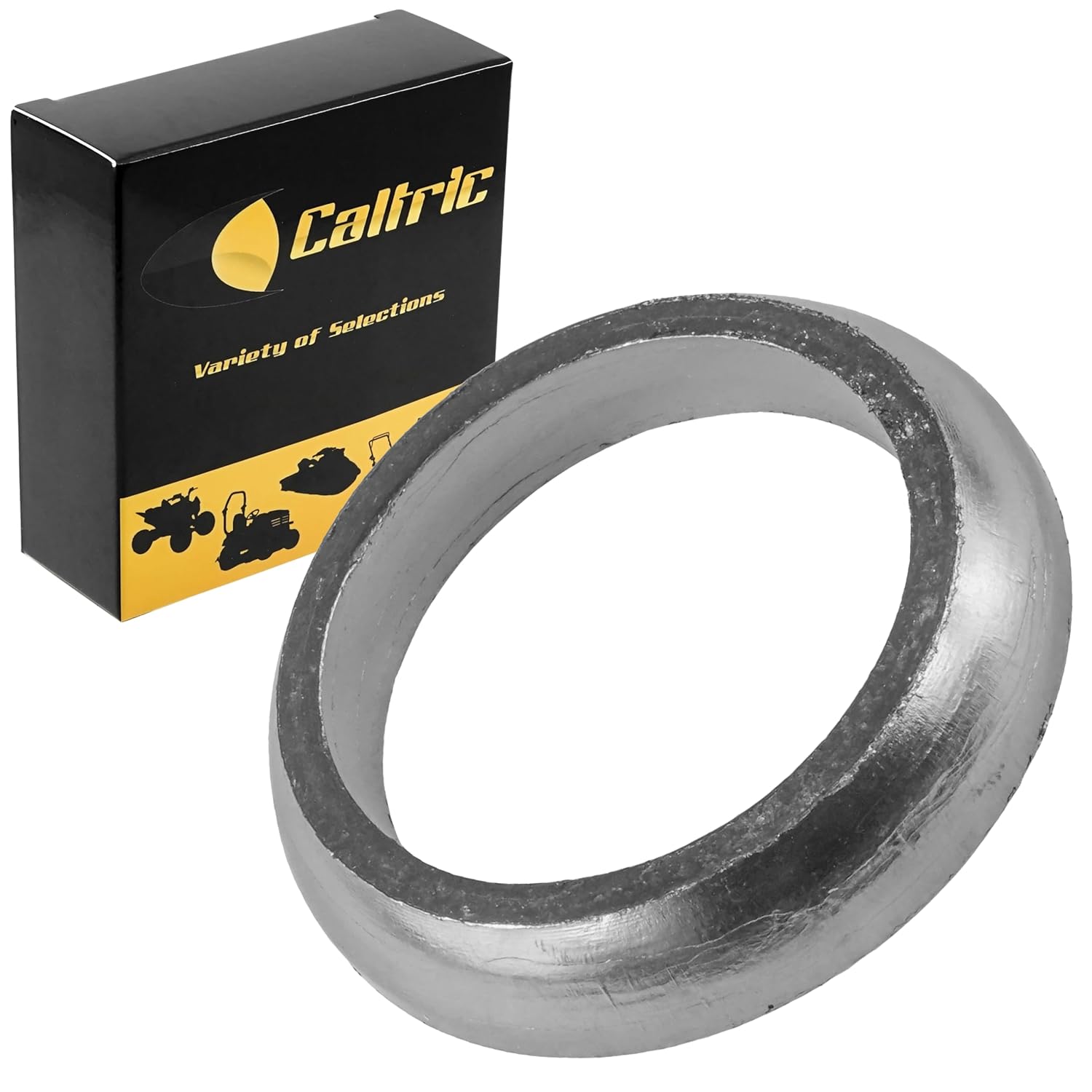 Caltric Muffler Gasket Donut Seal Compatible with Polaris Ranger RZR S 800 Efi 2009-2011