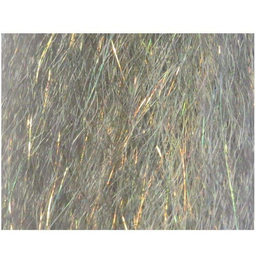 Hareline Fly Tying Steve Farrar SF Blend by Just Add Water – Synthetic Fiber Material for Streamer, Baitfish & Saltwater Flies (Grey)