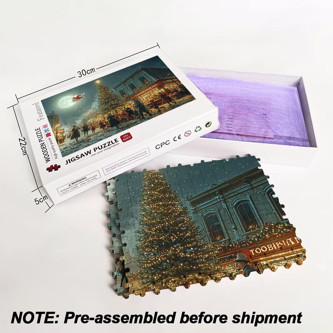 Puzzle 3000 Pièces Adultes, Puzzle Noël Impossibles pour Adultes -4582