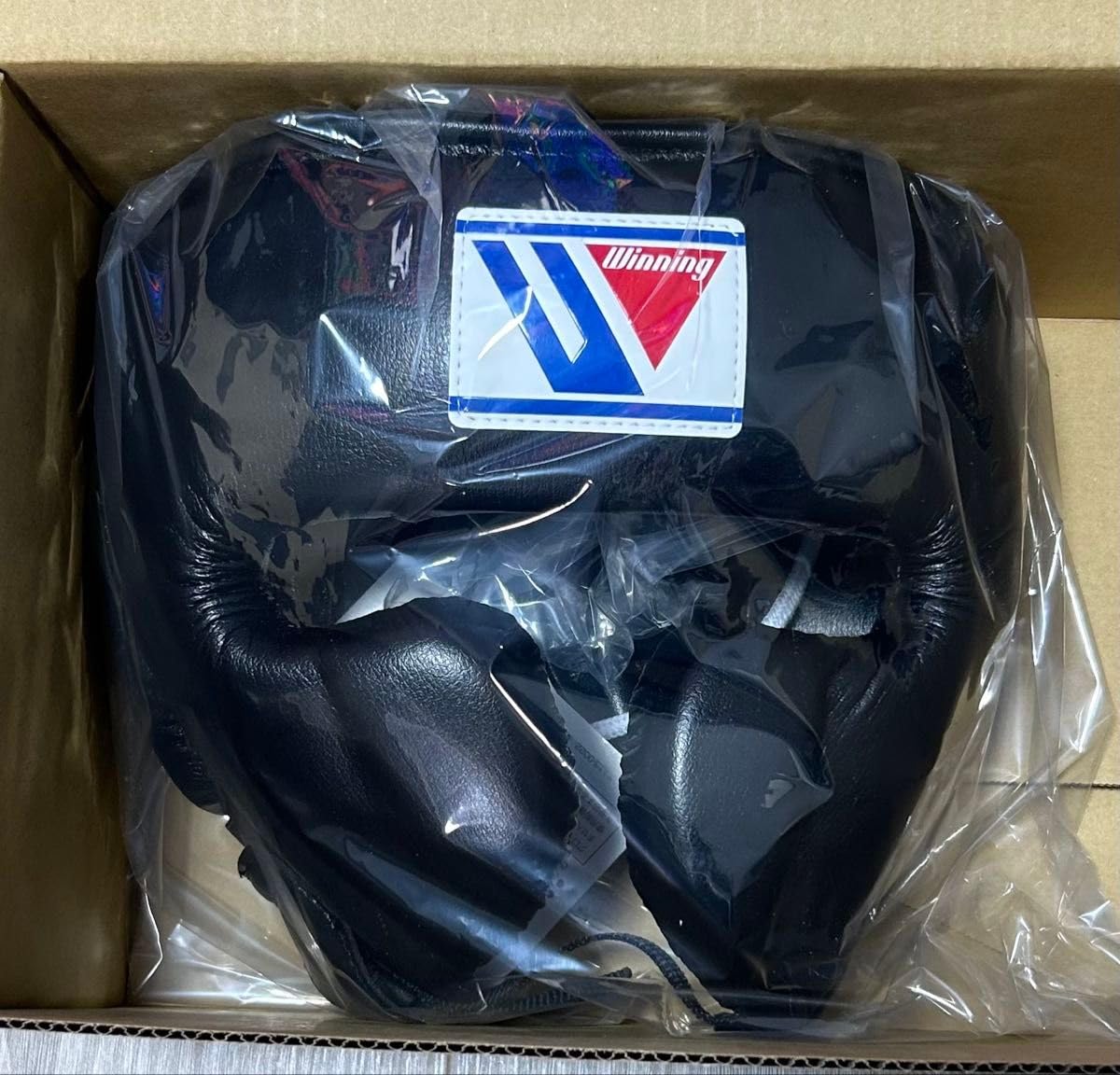 Winning FG-2900 ヘッドギア Mサイズ ブラック Winning ボクシング ヘッドギア フェイスガードタイプ