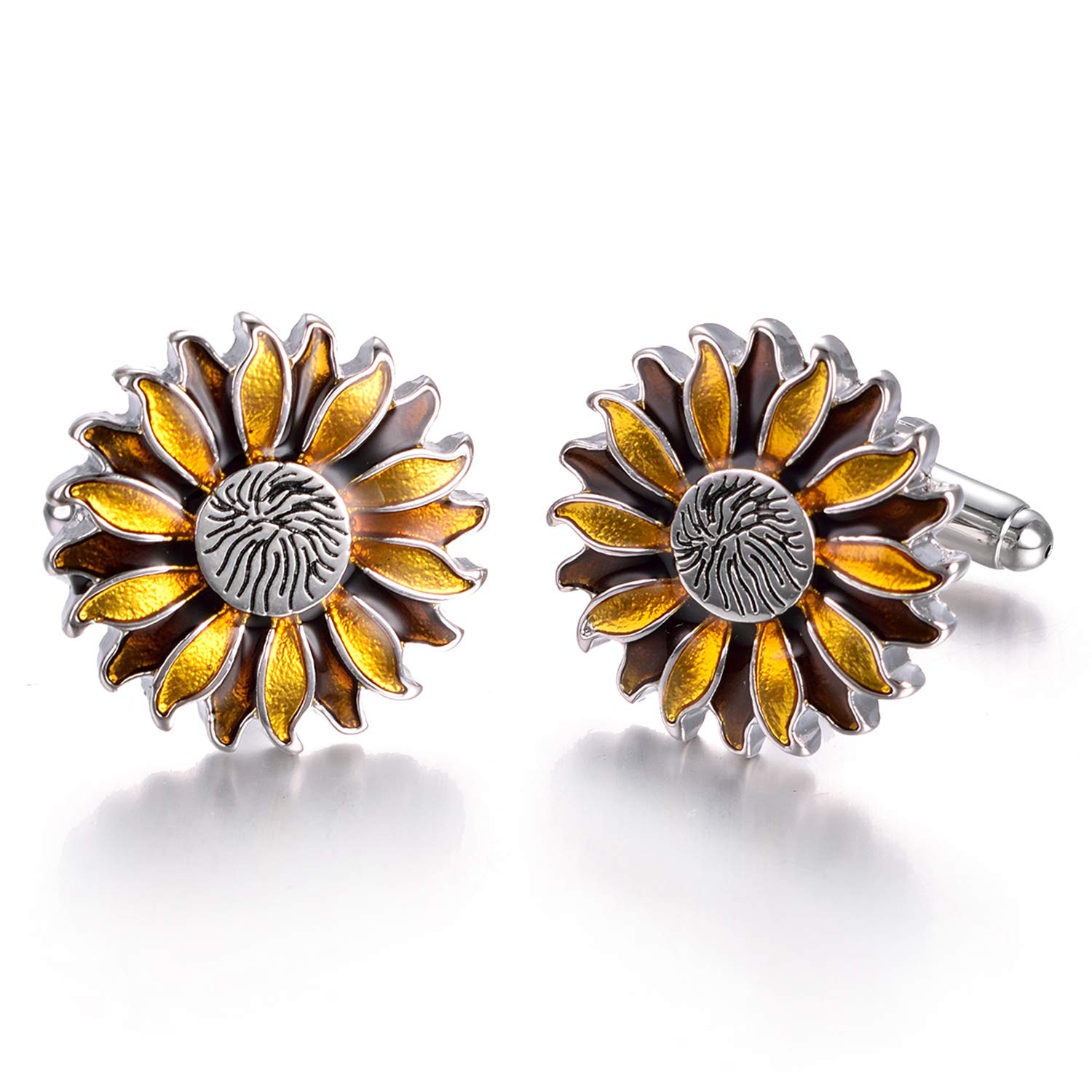 YoursfsYoursfs Cufflinks for Men Funny Stainless Steel Cufflinks Novelty Wedding Gift for Mens Cufflinks Fashion Jewelry