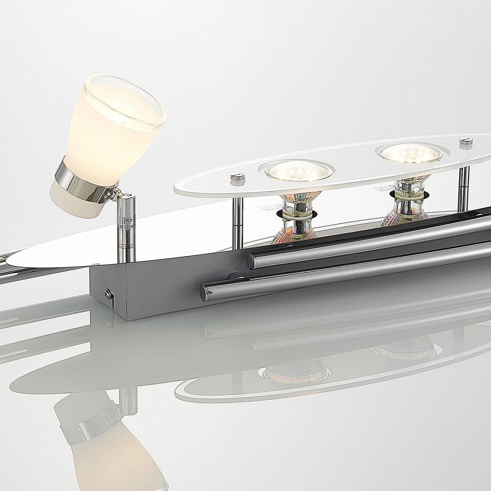 LINDBY Plafondlamp , Tamin, dimbare, Roestbruin, Woo