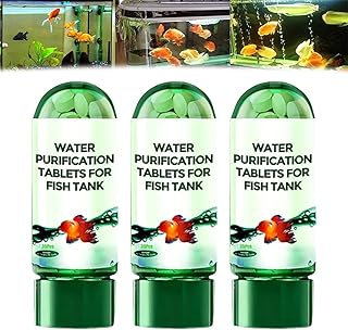 MUMQAQ 35 Pcs Aquarium Water Purification Tablets Powerful Aquarium Water Turbidity Remover