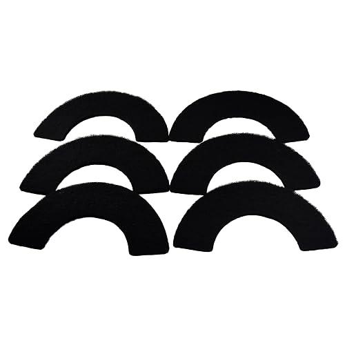 HQRP 6-Pack Filtros de carbón compatibles con Litter-Robot 4 Cat Litter Box Filters Replacement