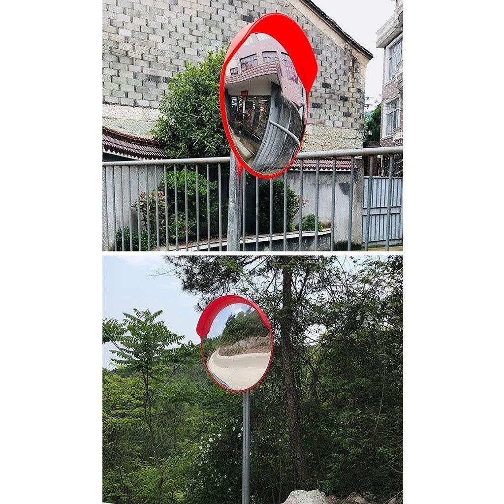 Espejo Exterior de Seguridad Vial, Duradero, Circular, portátil, Resistente a la Intemperie, Espejo Convexo para PC, Varias características, 30-120 cm (tamaño: 60 cm)