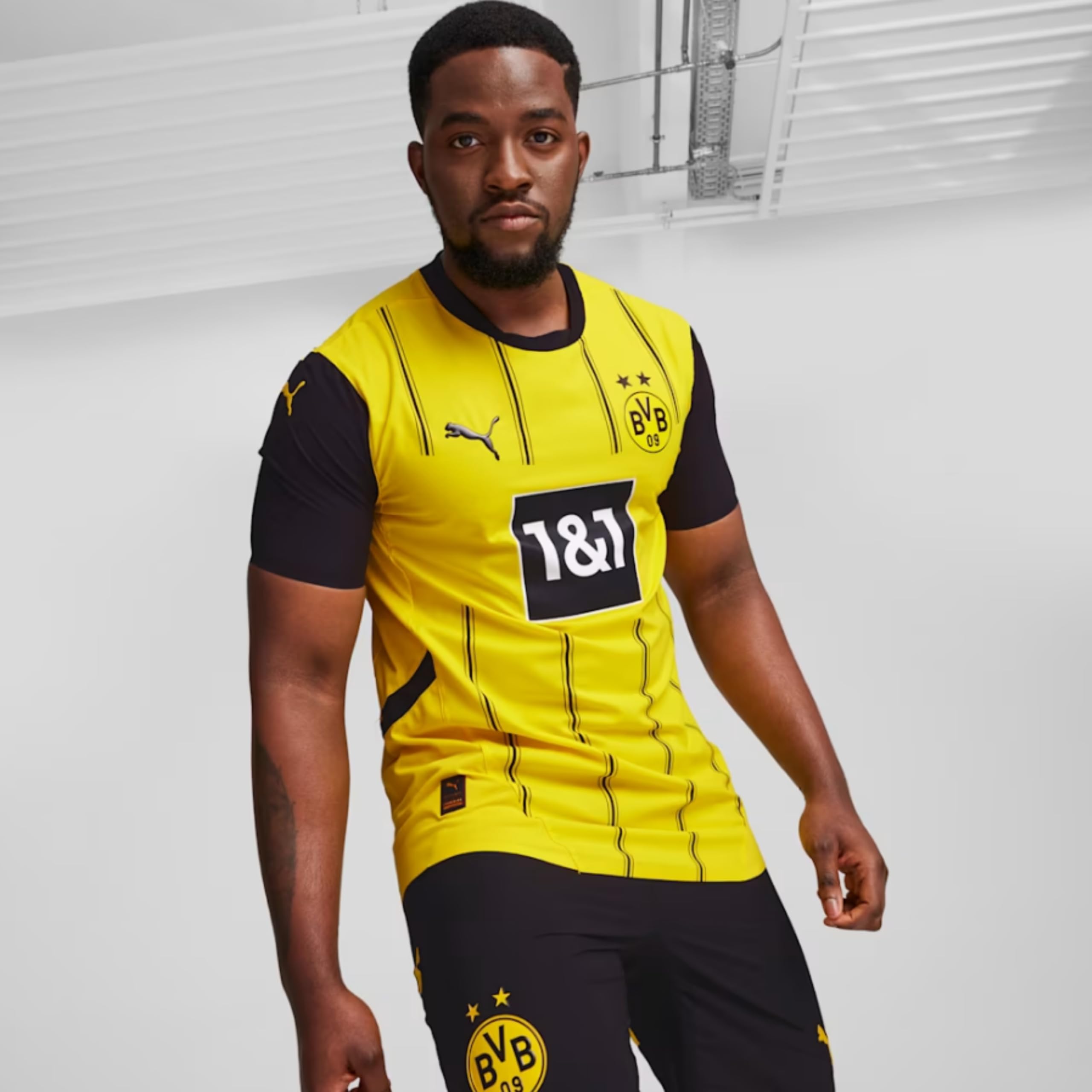 PUMA Original BVB Trikot Herren [Home 24/25] Offizielles Borussia Dortmund Trikot [Spieler oder Personalisiert] Fussball Sportbekleidung Sport Tshirts Herren Fußball Shirt Männer
