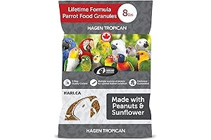 Hagen Tropican Lifetime Formula Parrot Food, 8 lb.