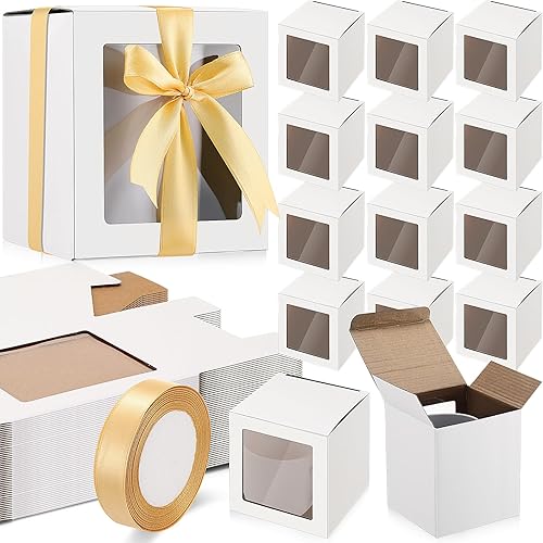 Ctosree 50 cajas de regalo para tazas de sublimación, cajas de tazas para envío, cajas de exposición para 11 onzas, 12 onzas, 15 onzas, tazas de