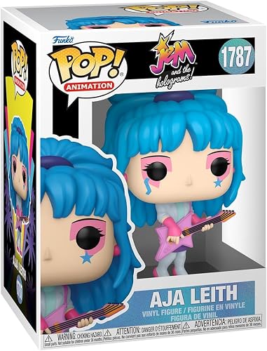 Funko Pop! Animation: Jem and The Holograms - Aja Leith - Figura de Vinilo Colec