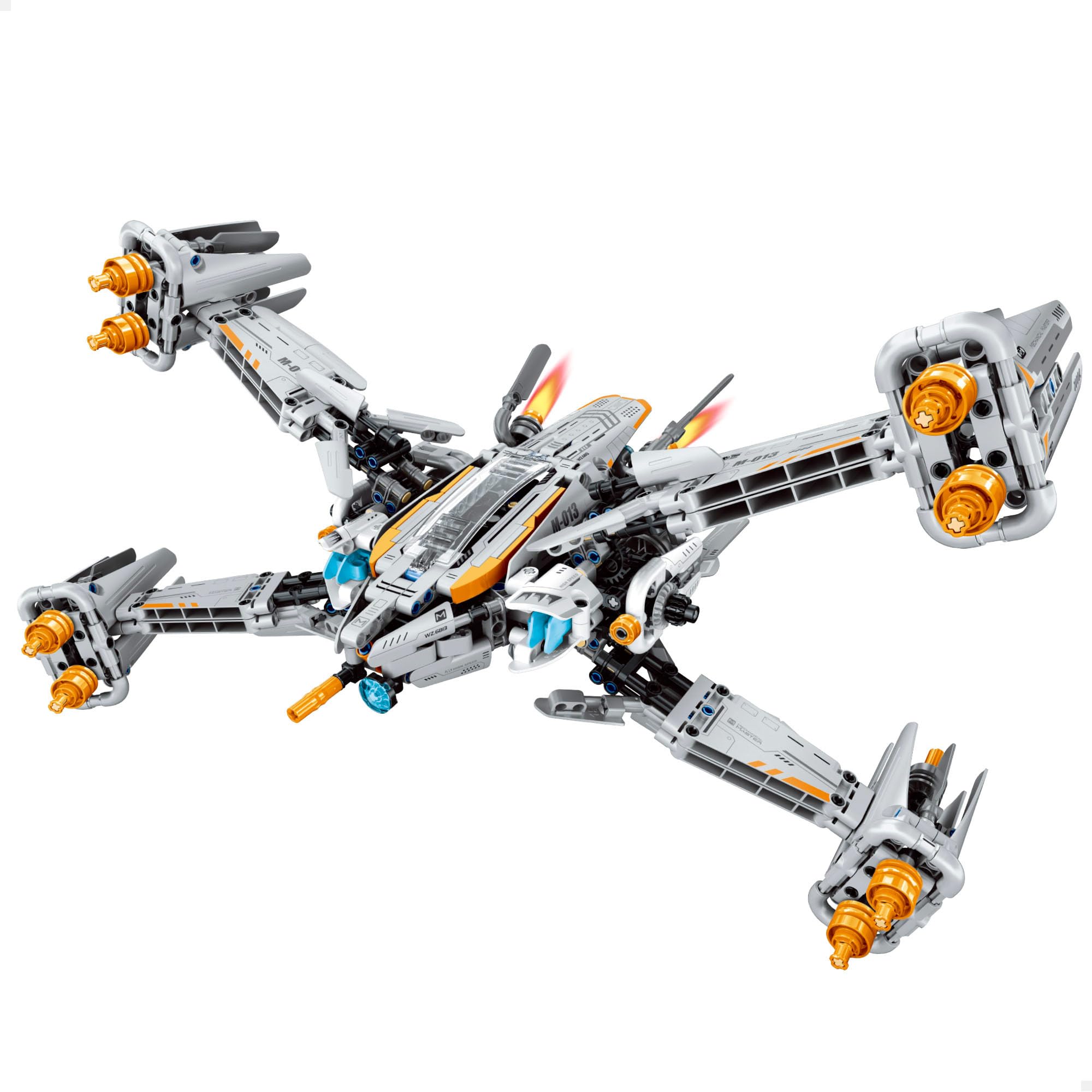 ColorBaby iM.Master Juego de construcción, Nave Espacial, 1018 Piezas, Diseño Modular, Cabina Detallada, Estructura Resistente, Montaje preciso, Juguete Stem para Creatividad e ingeniería (85454)