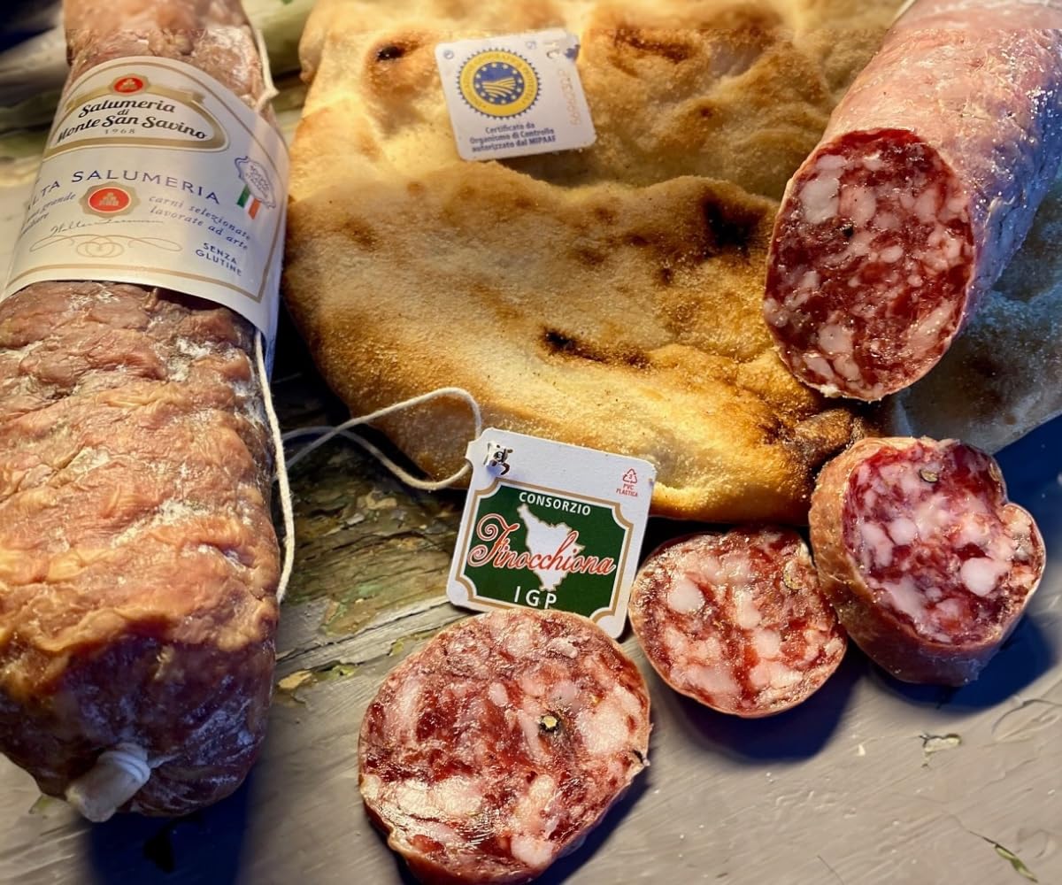Finocchiona IGP Toscana Salami di finocchio Monte San Savino 500 gr