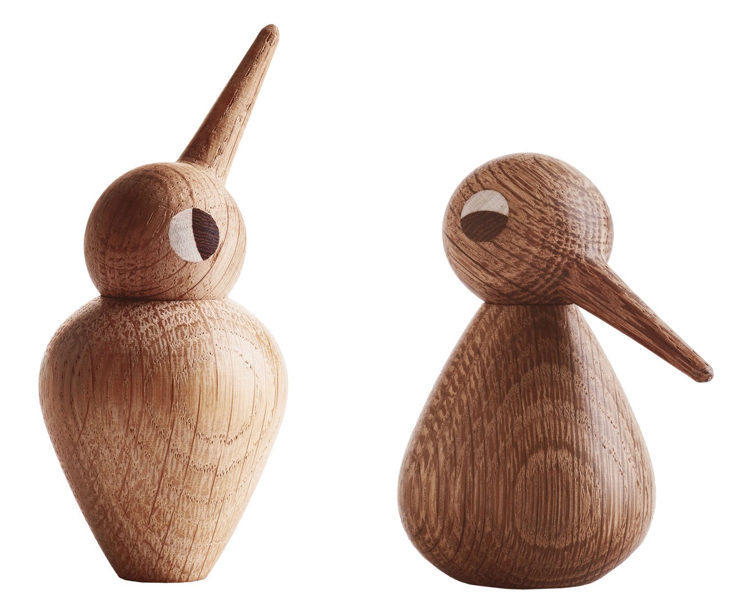 ArchitectMade - Kristian Vedel - Large Bird Smoked Oak, Brown, H: 12 cm - Image 4