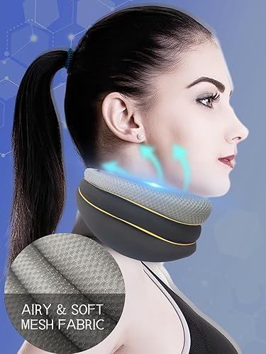 Miniatura 6 de Dispositivo de tracción cervical para aliviar el dolor de postura, corrector de curva de joroba, nervio y hombro, almohada ejercitadora, extensor de