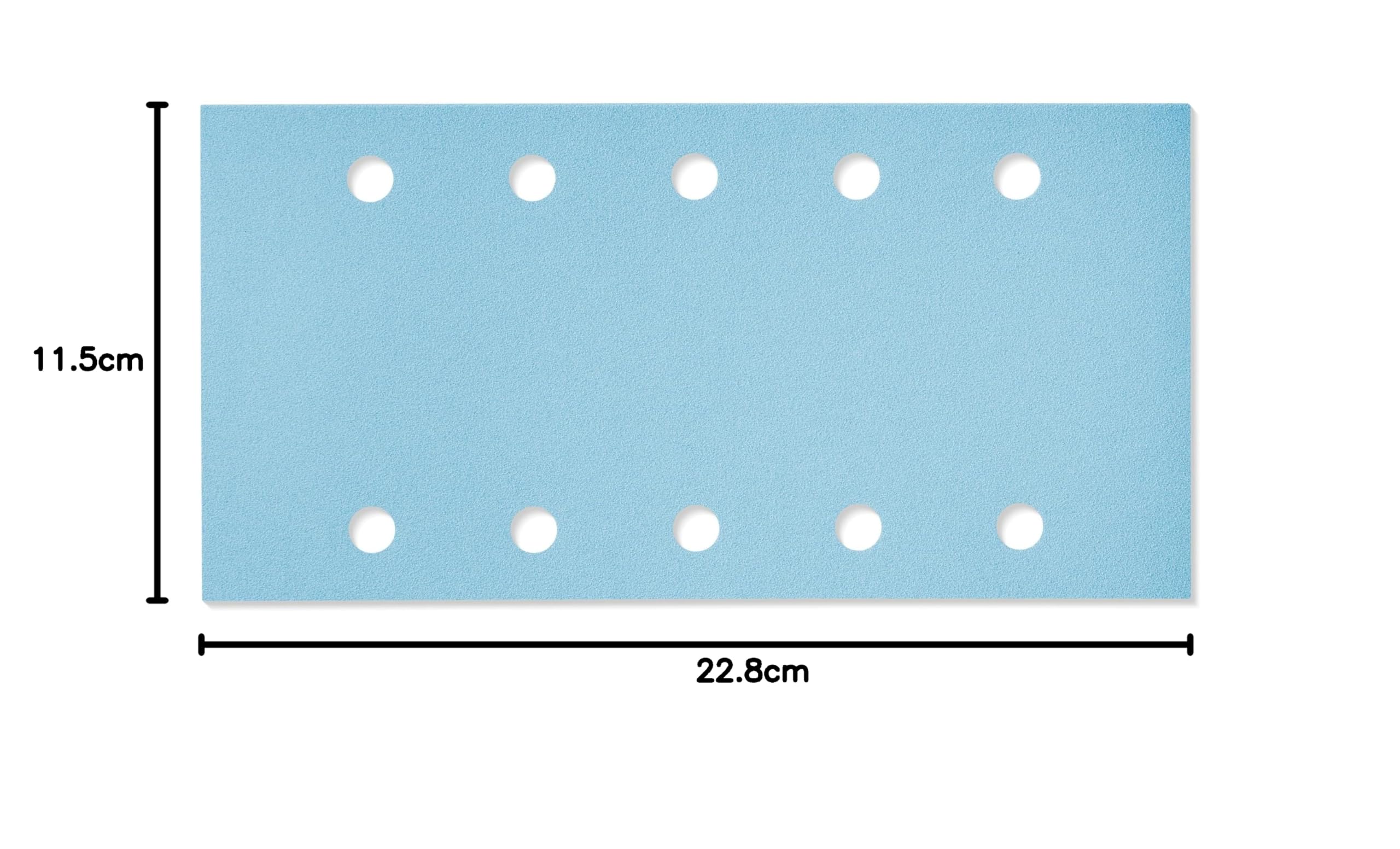 Festool Schleifmittel Granat 115x228 P120 GR/100 | Schleifpapier für Keramik und Aluminiumoxid, universell für Grob- und Feinstschliff, Antihaftbeschichtung gegen Zusetzen
