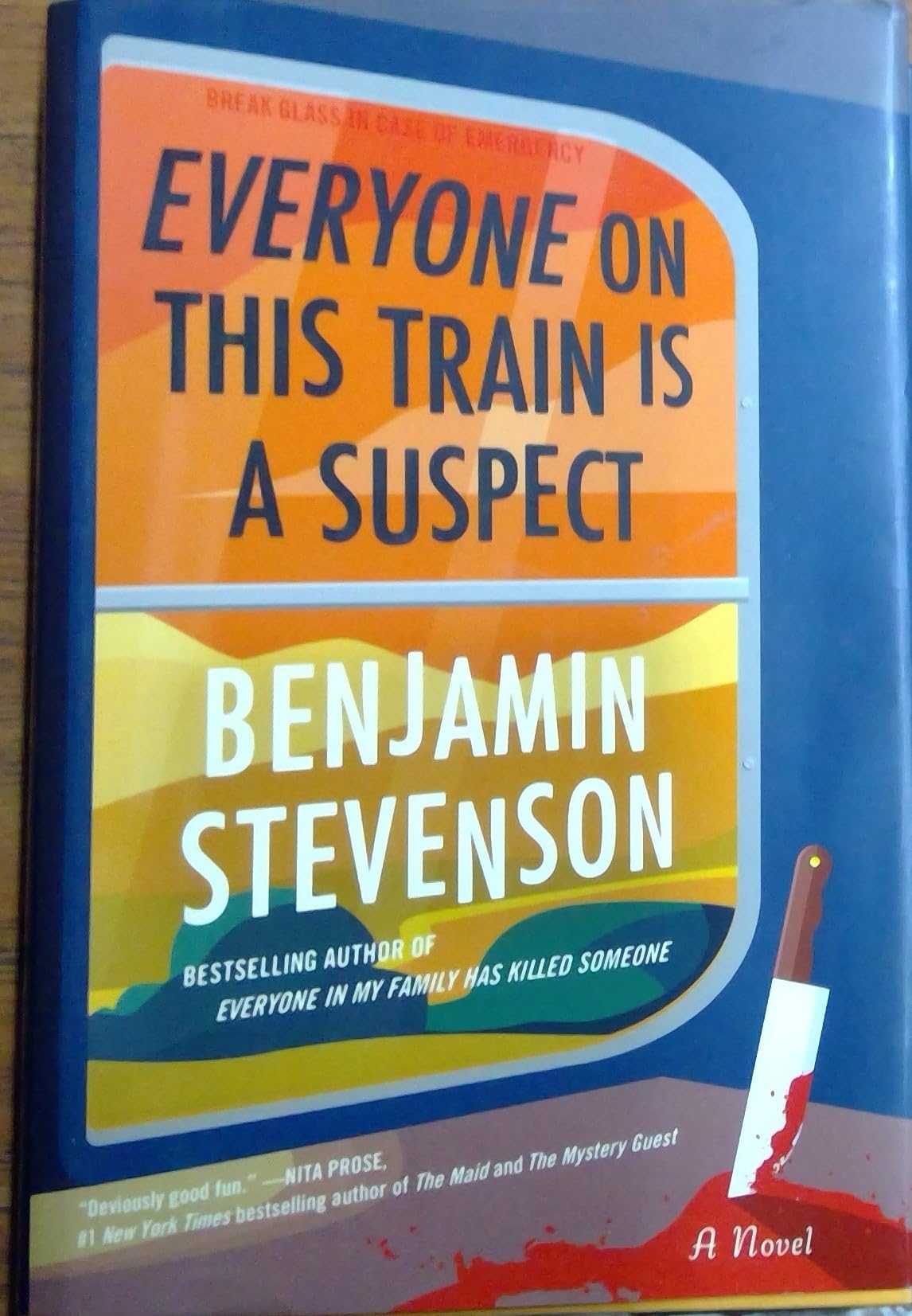 Everyone on This Train Is a Suspect by Benjamin Stevenson