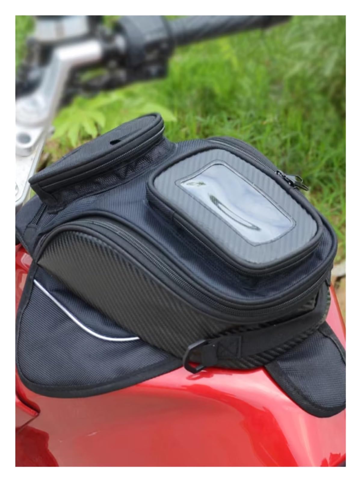 Moto Paraurti Borsa Moto Carburante Serbatoio Borsa sul Navigazione Cellulare Telefono Bagagli Sella