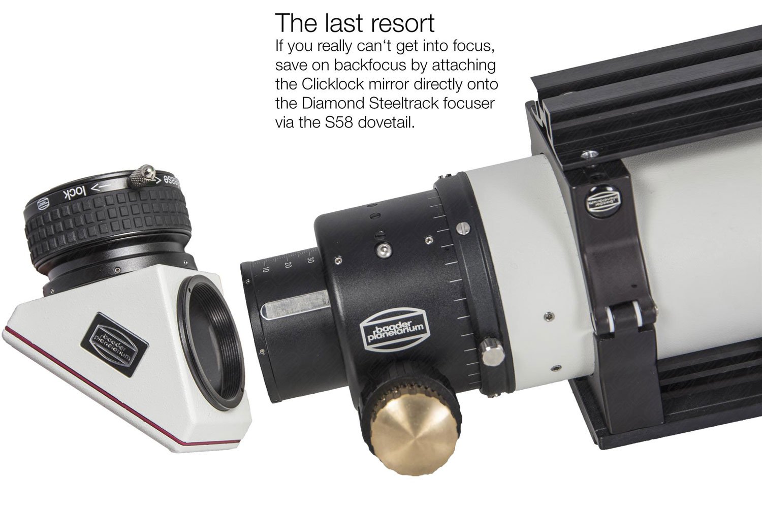 Baader Planetarium Zenitspiegel ClickLock 2"