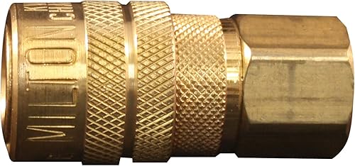 Milton 715BK FNPT M Acoplador 14 pulgadas, caja de 100