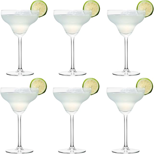 Libbey Joya Margarita Cocktail Glass - 300 ml / 30 cl - Set of 6 - Dishwasher Safe - Perfect for a Cocktail Party at Home