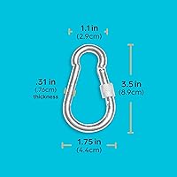 Vista 9 de Paquete de 2 columpios azules y 2 perchas para columpios