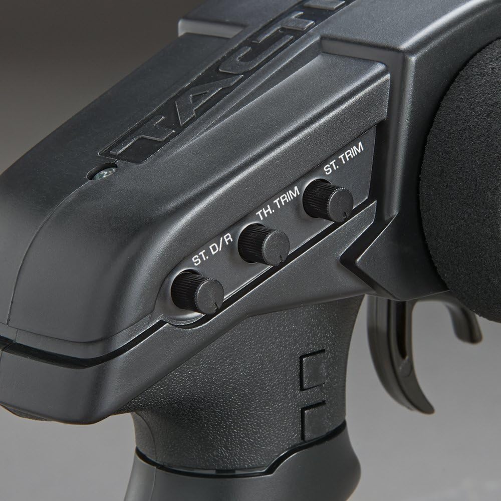 Tactic TTX300 SLT 2.4GHz 3-Channel RC Radio System: 3Ch Pistol Grip Tx | 3Ch TR325 Micro Rx | No Servos | Black : Toys & Games