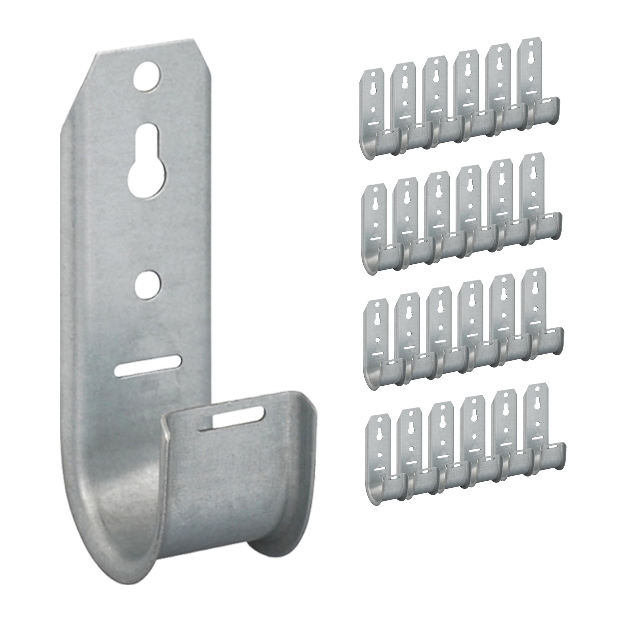 ICC 2-Inch Wall Mount J Hook Cable Management, Retainer Clips, 25-Pack — Amazon image 21