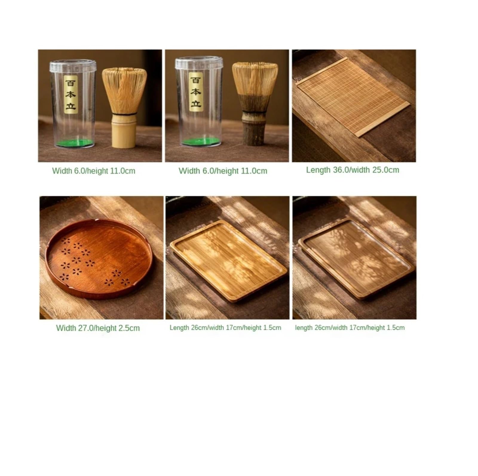 Juego de Matcha Tradicional, Batidor, Cuchara, Cuenco Cerámico for, Soporte for, Té Kit Te Matcha(D)